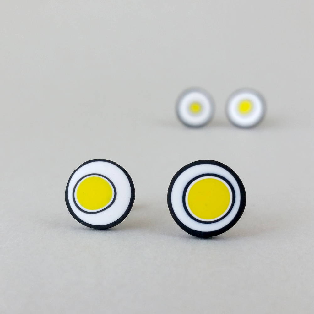 Bubble Studs - Yellow - Image 4